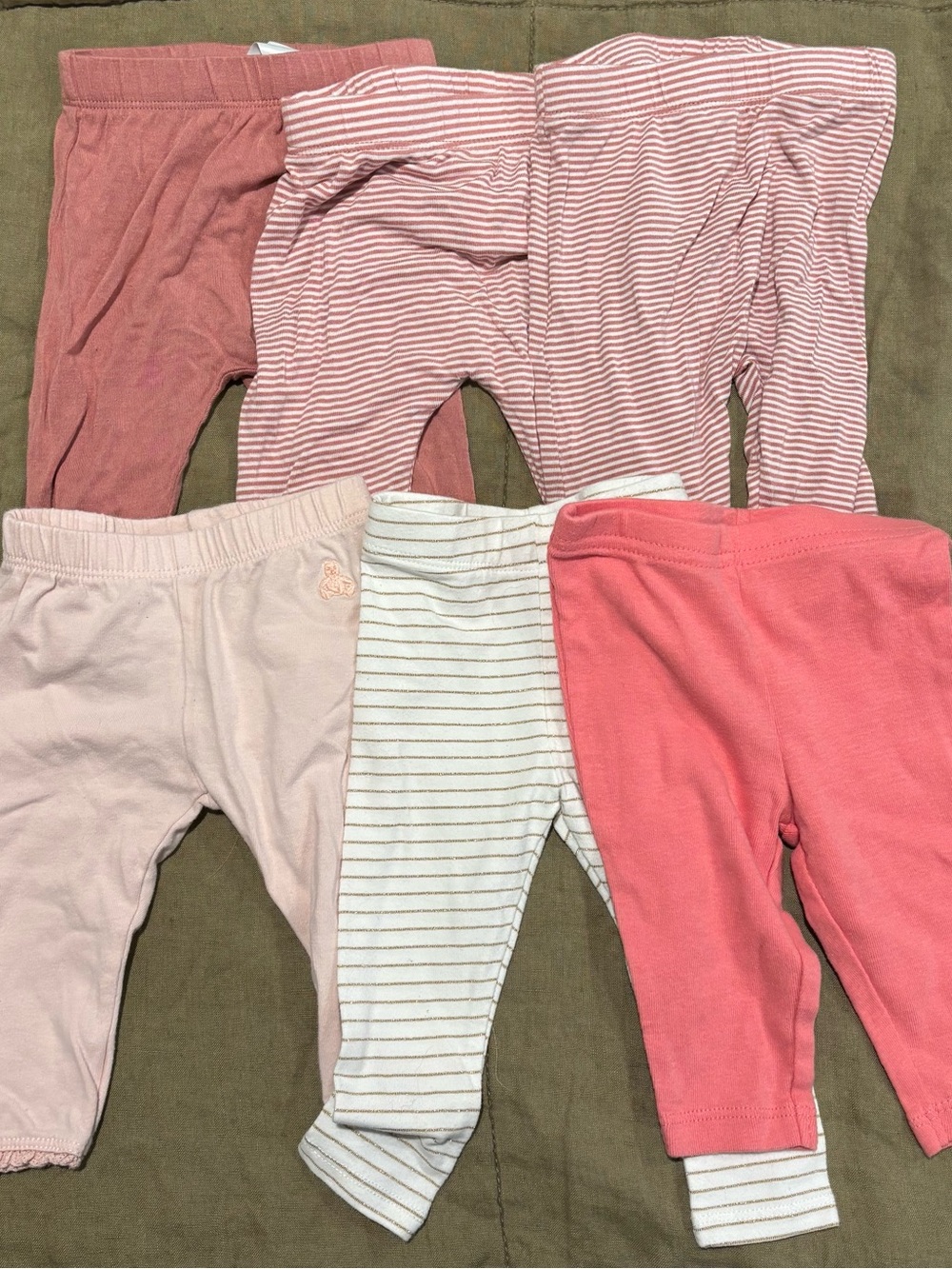 Baby 3m Leggings - Pink Mix
